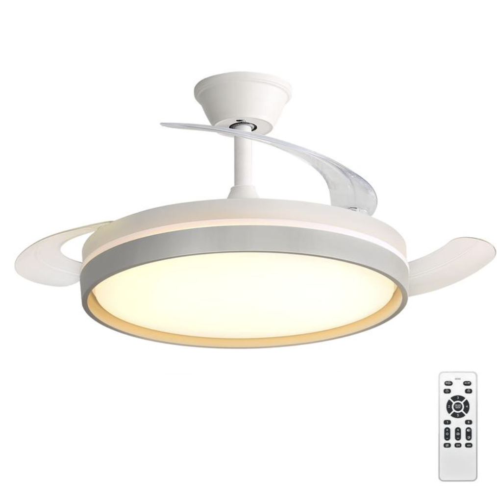 MOTOR DC Ventilador de Techo LED Silencioso — [54W] MOTOR DC Ventilador de Techo LED Silencioso